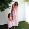 SAYA Dress in Peachy Dot